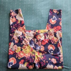 Faded Glory Pants - Colorful Floral Jeggings Faded Glory Pants - Colorful Floral Jeggings